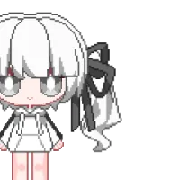 Hair Pigtail LR Position 3